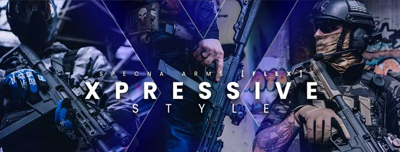 Flex is the new line of affordable Airsoft rifles by Specna Arms