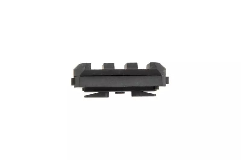 QD M-LOK 3 Slot RIS Rail - Black
