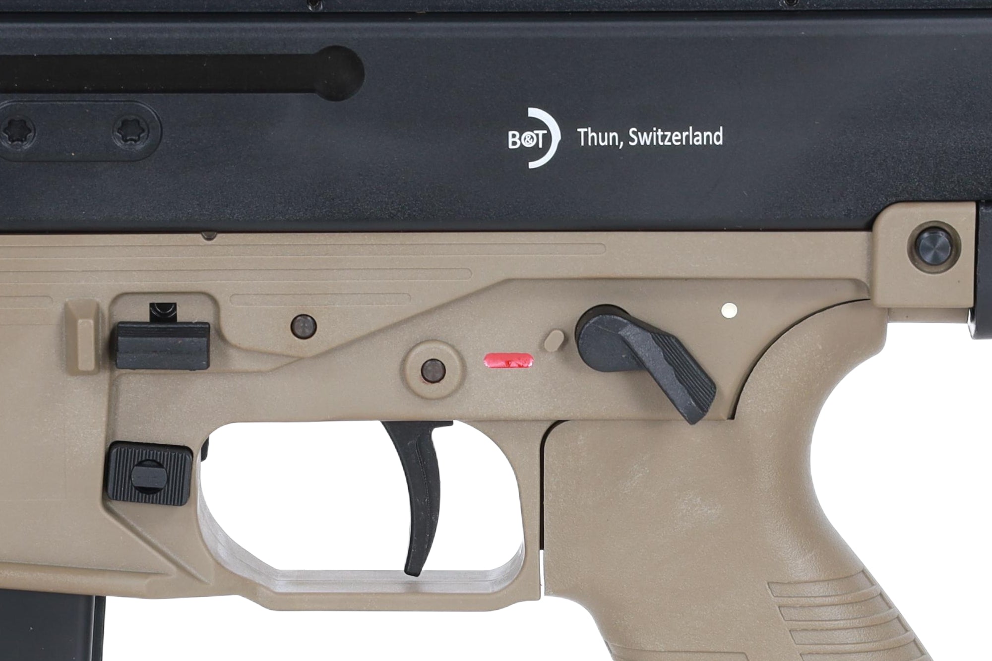 B&T GHM9 Gen.2 airsoft smg - black and tan