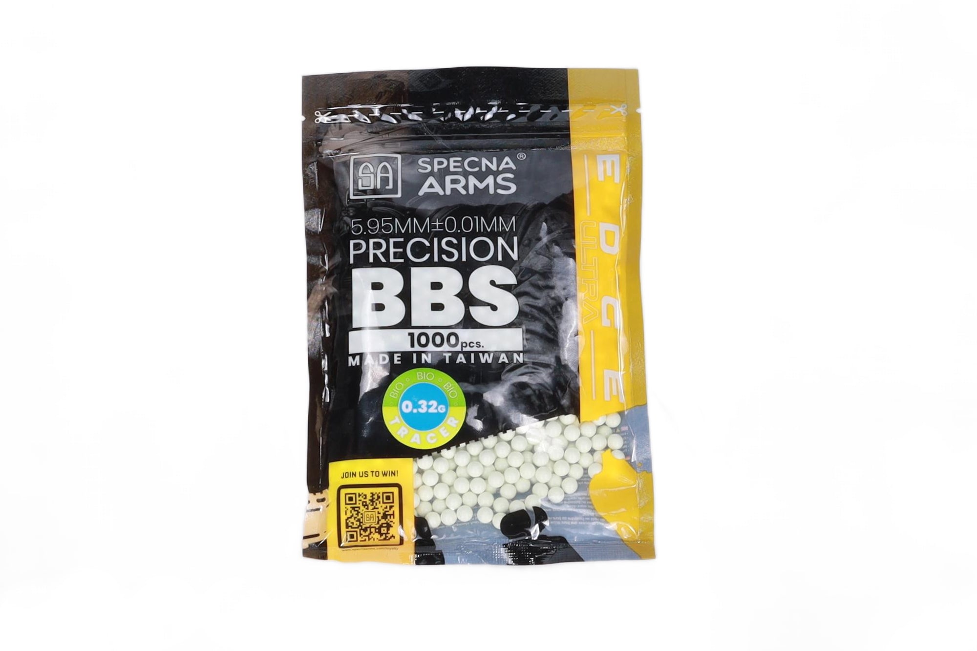 0.32g EDGE ULTRA BIO Tracers 1000 pieces Green