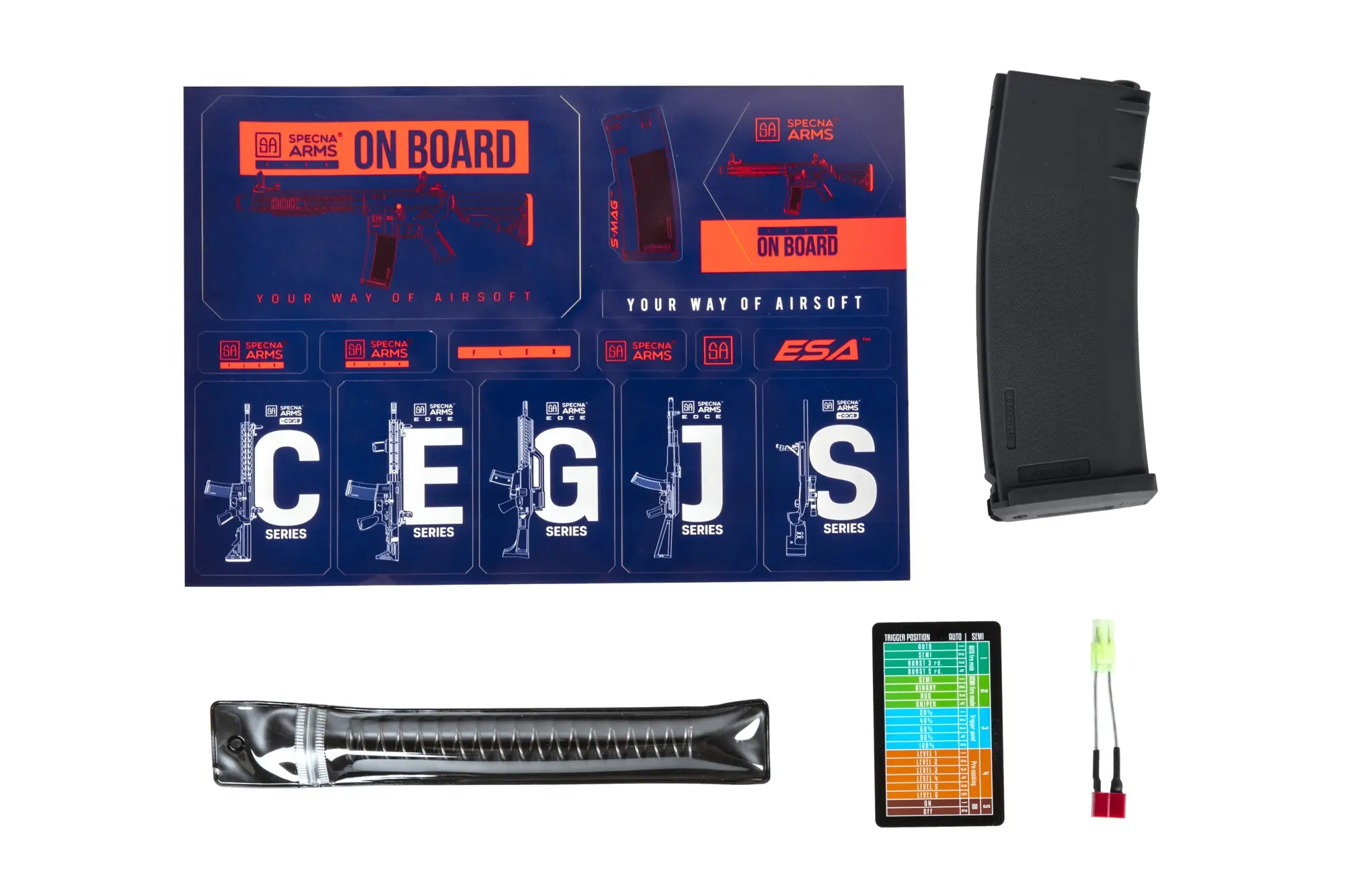 M4 Airsoft SA-FH07 FLEX HAL ETU