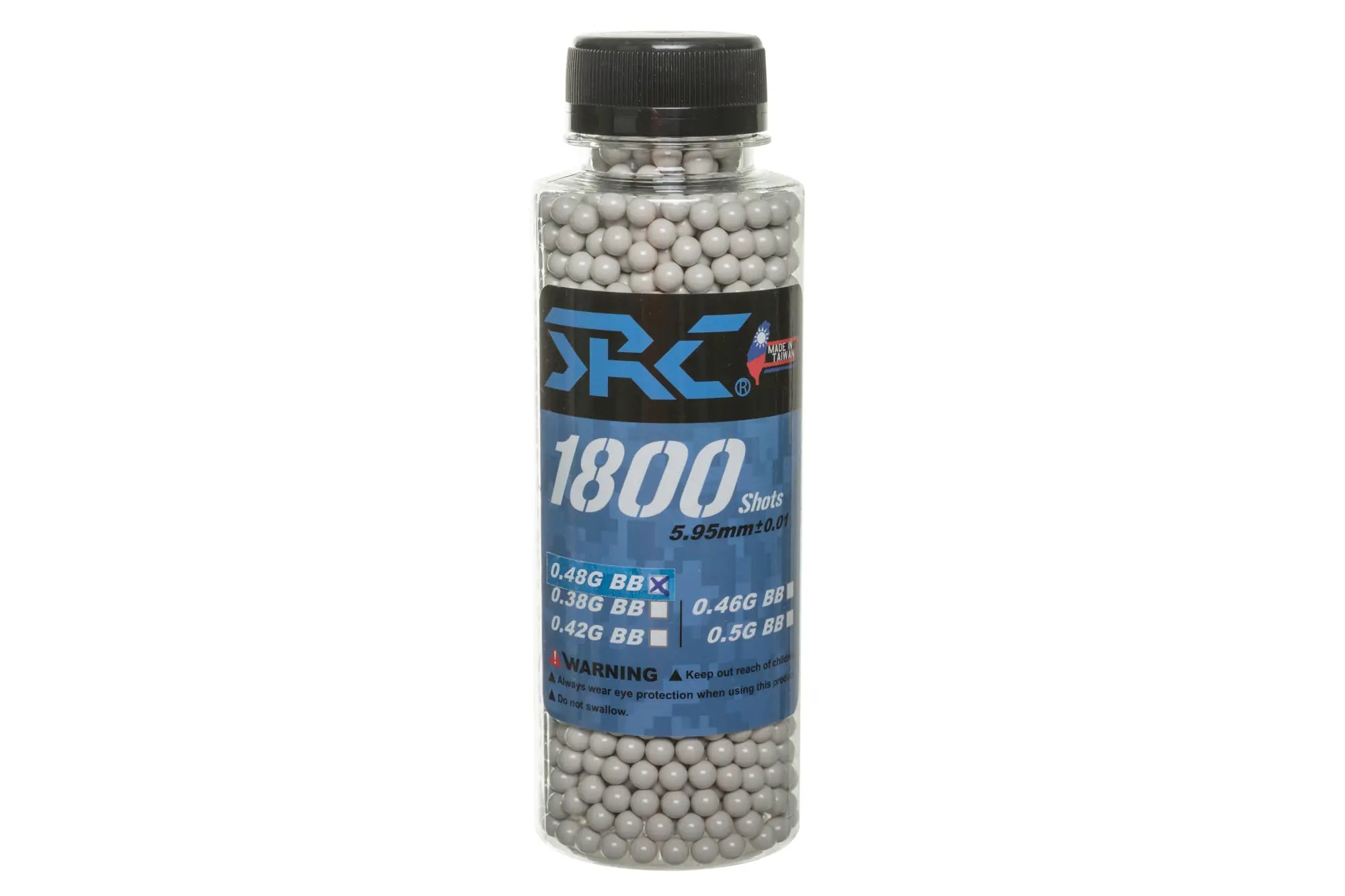 SRC BBs 0.48g bottle 1800 pcs White