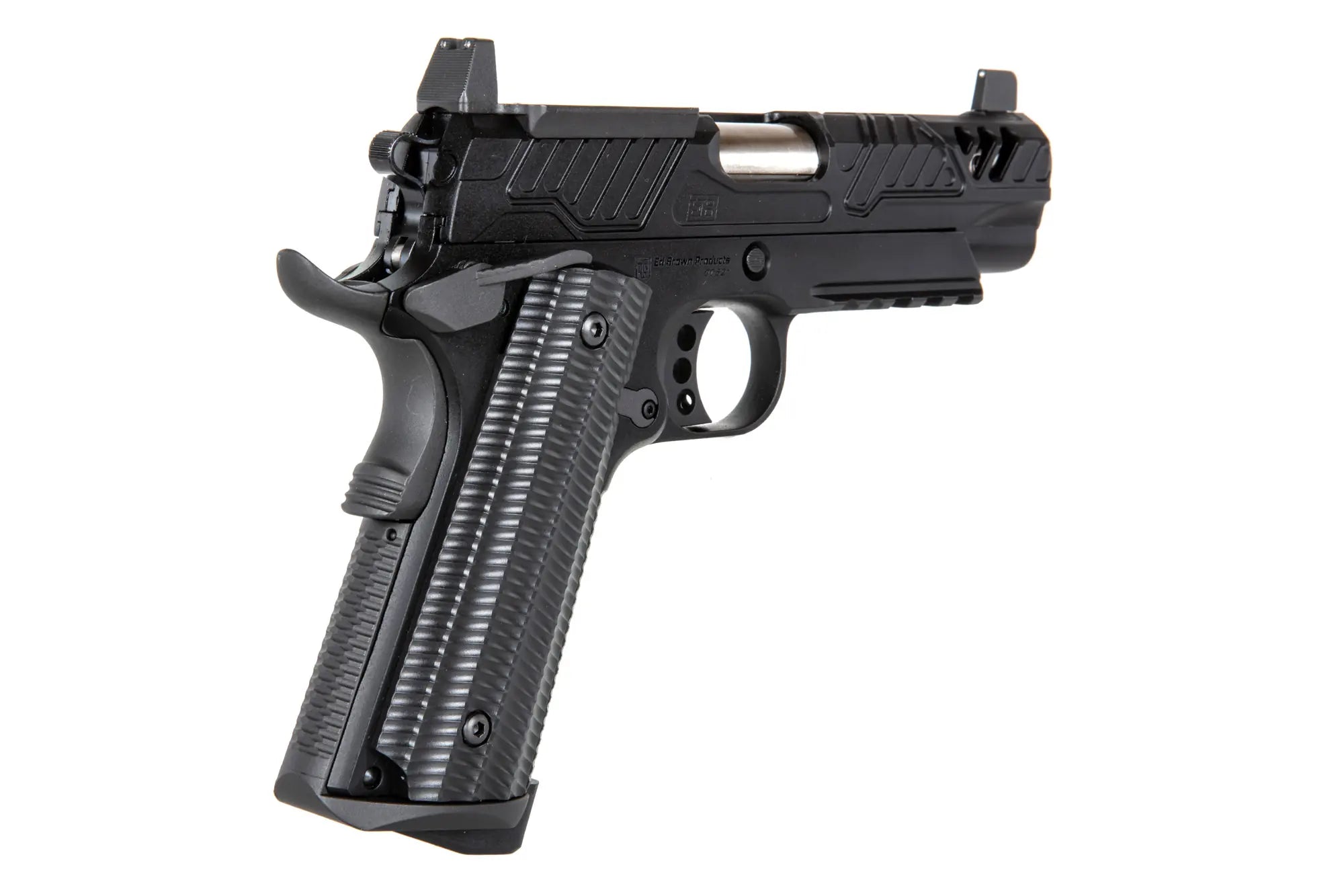 ASG PTS ZEV ED-Brown 1911 pistol (Standard Version) Black