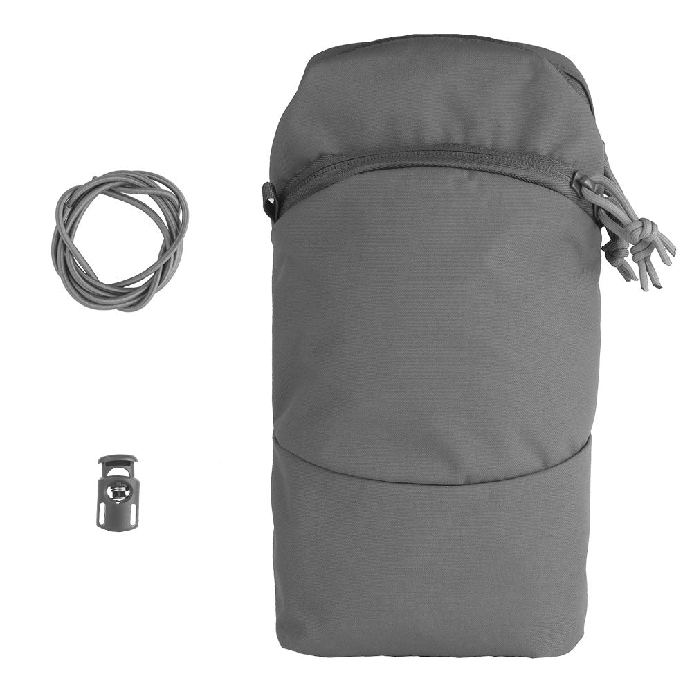 Horizontal Cargo pouch 3x6 - Wolf Grey