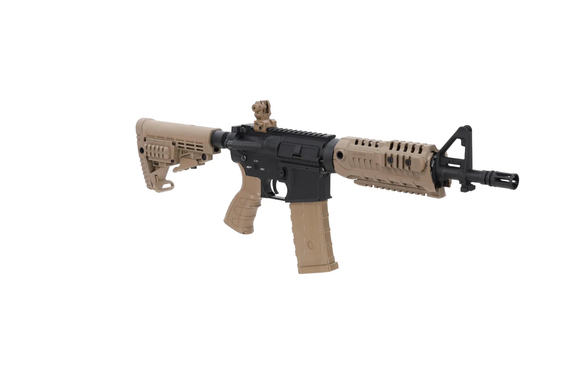 CAA M4 CQB Advance Series Airsoft Rifle Dark Earth