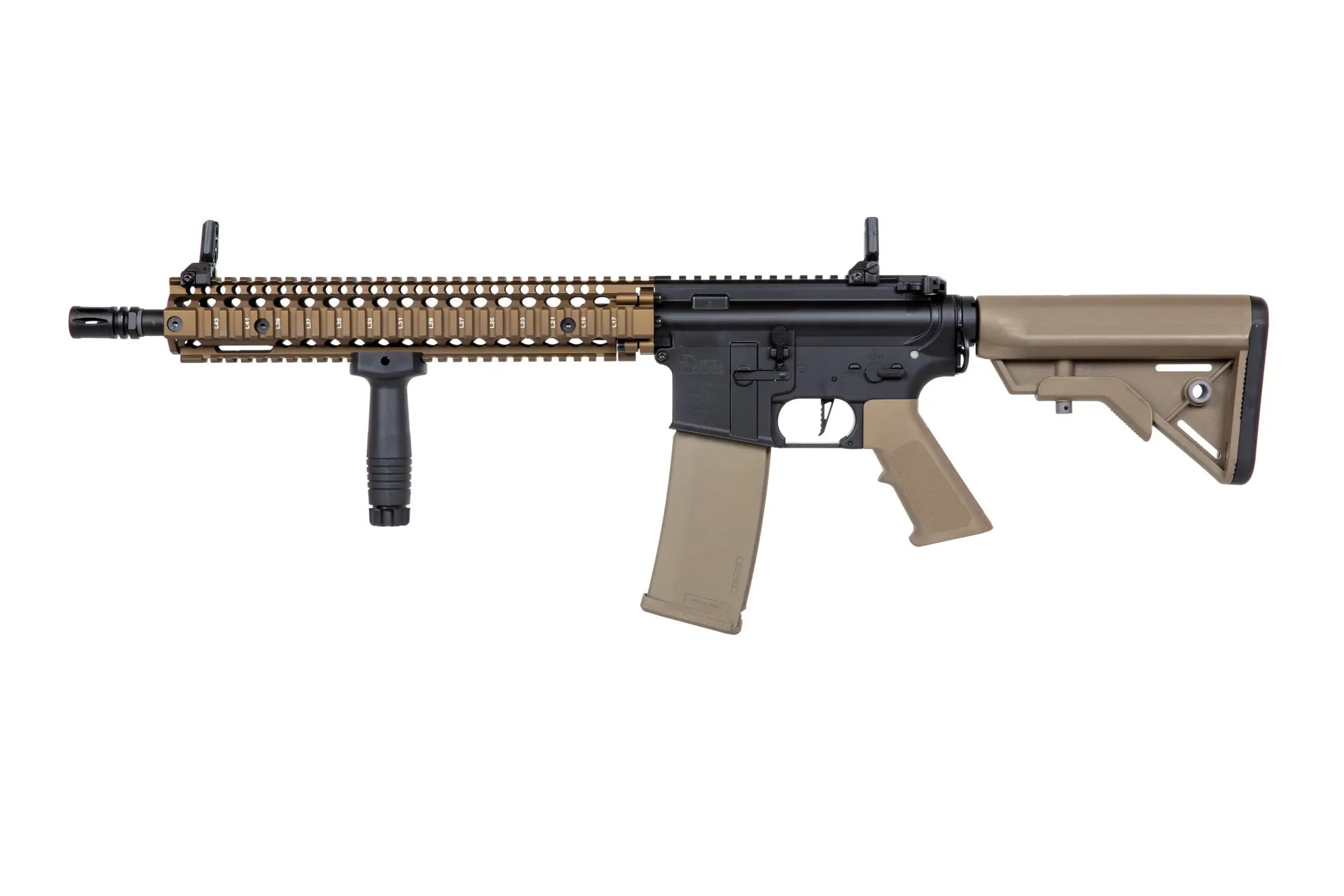 Daniel Defense M4A1 SA-E26 EDGE HAL ETU Airsoft gun, Bronze