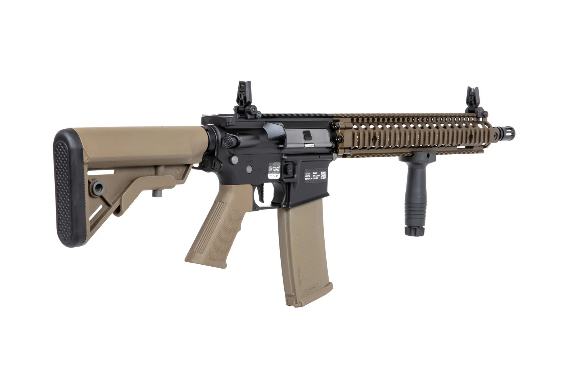 Daniel Defense M4A1 SA-E26 EDGE HAL ETU Airsoft gun, Bronze