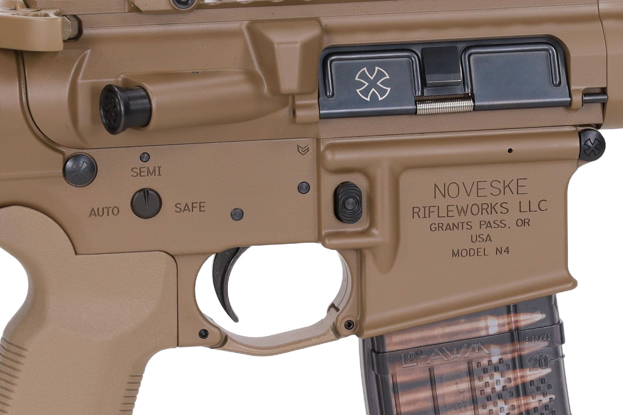 Noveske x EMG N4 PDW CGS GBBR 7.5" Assault Rifle - Tan-2
