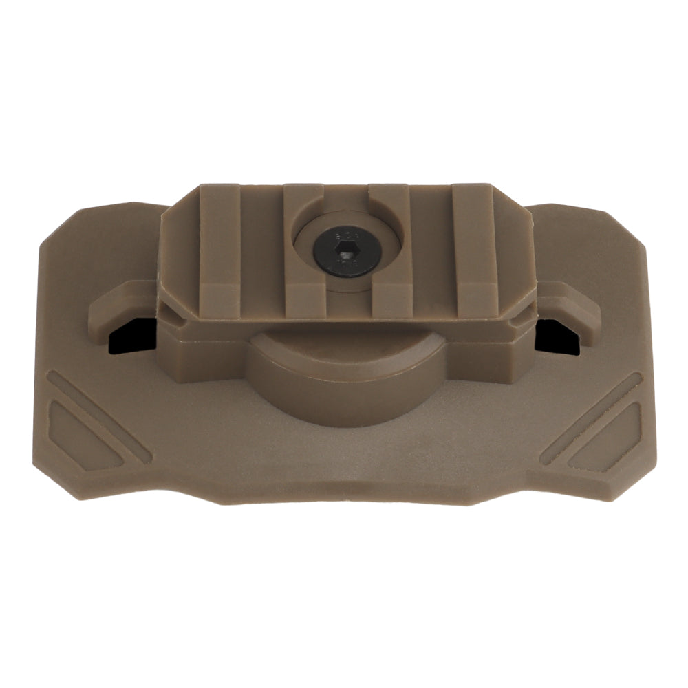 Universal flashlight mount for Tan helmet