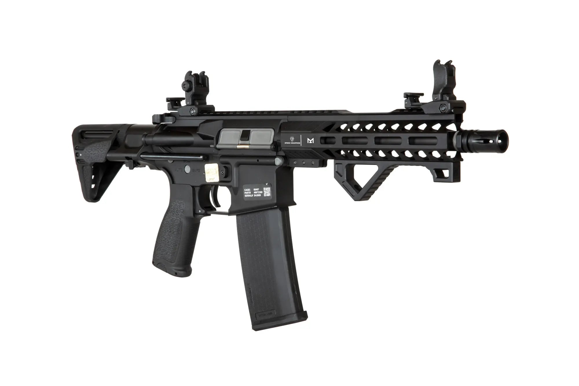 Specna Arms RRA & SI SA-E17 EDGE™ PDW HAL2™ Airsoft Rifle Black-2
