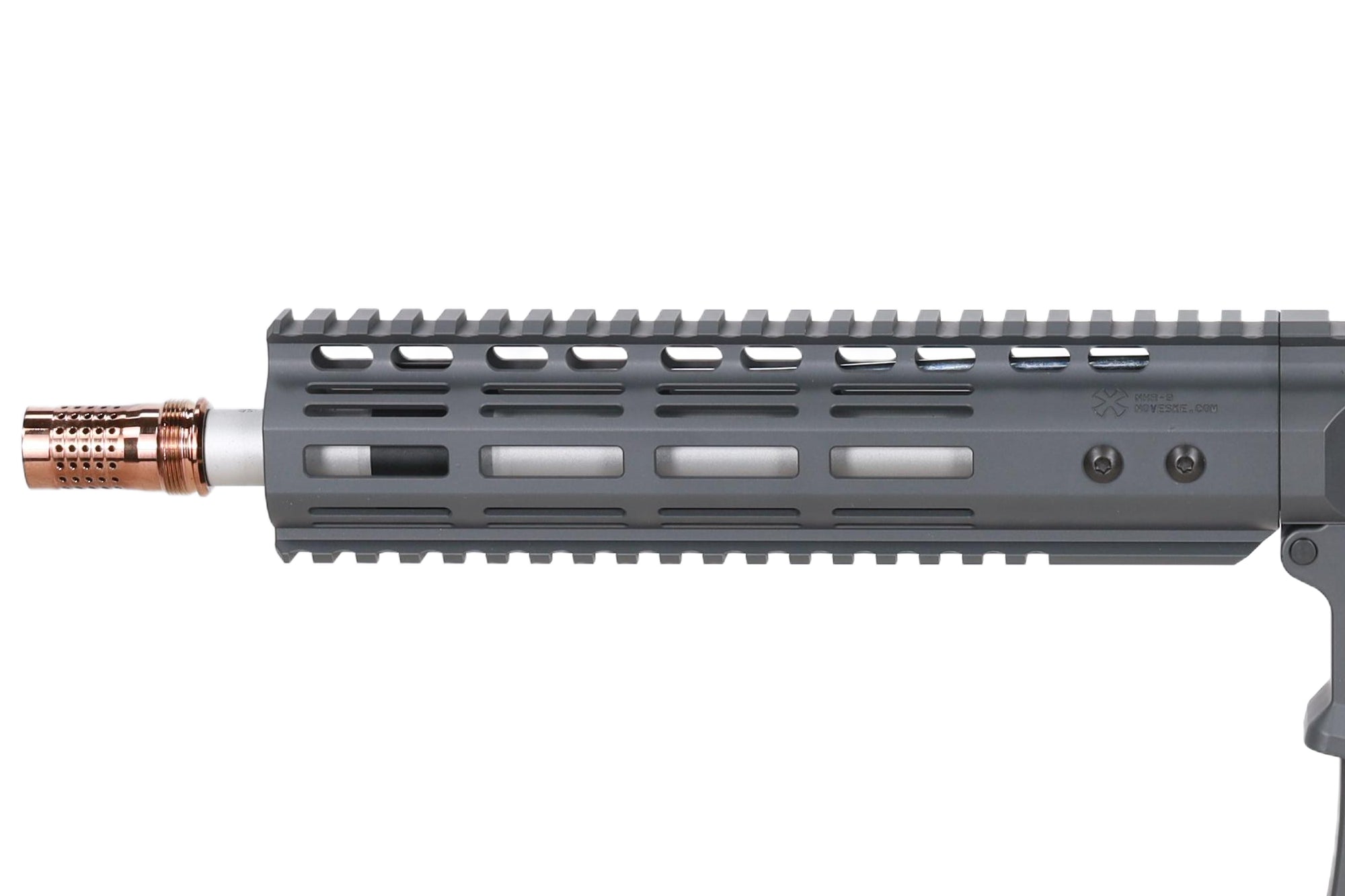 airsoft GBBR Noveske Ghetto Blaster NHR-9 10.5" MWS Gen.2 Grey