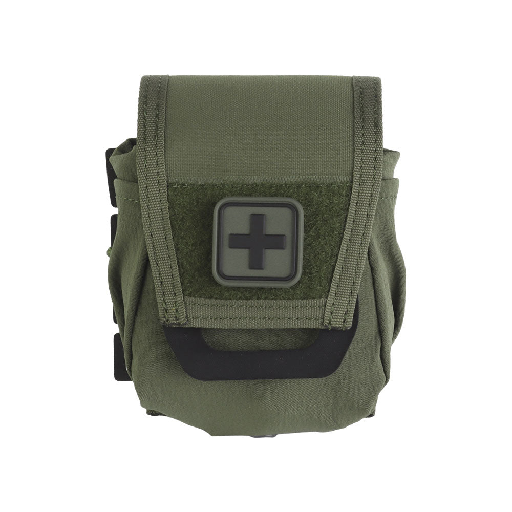 Wosport BP-136 Ranger Green small rip-away first aid kit