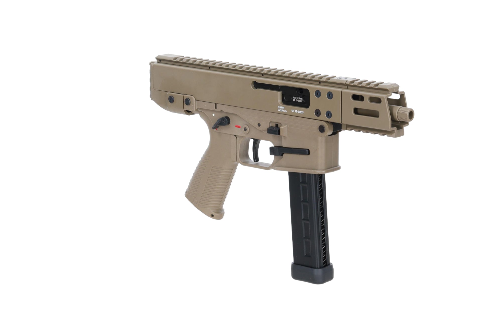 B&T GHM9 Gen.2 airsoft smg - Tan