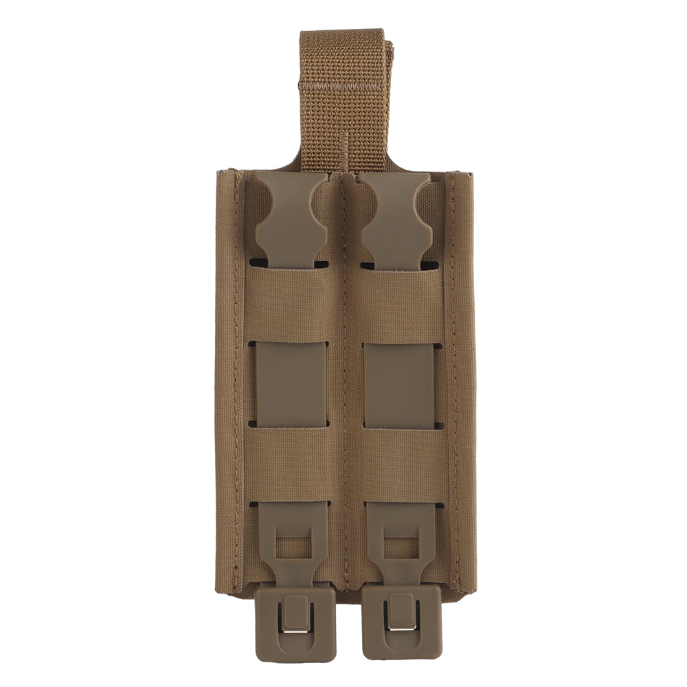 Wosport magazine pouch Webbing Single Mag Pouch Coyote Brown