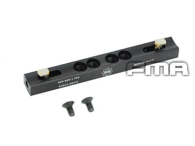 FMA CNC LOWPRO 45° Mount for M300 / M600 Flashlight - Black