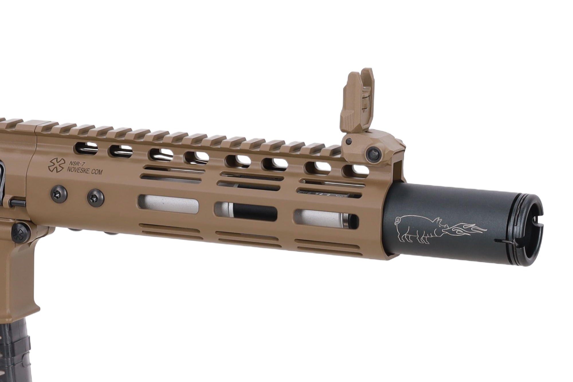 Noveske x EMG N4 PDW CGS GBBR 7.5" Assault Rifle - Tan-3
