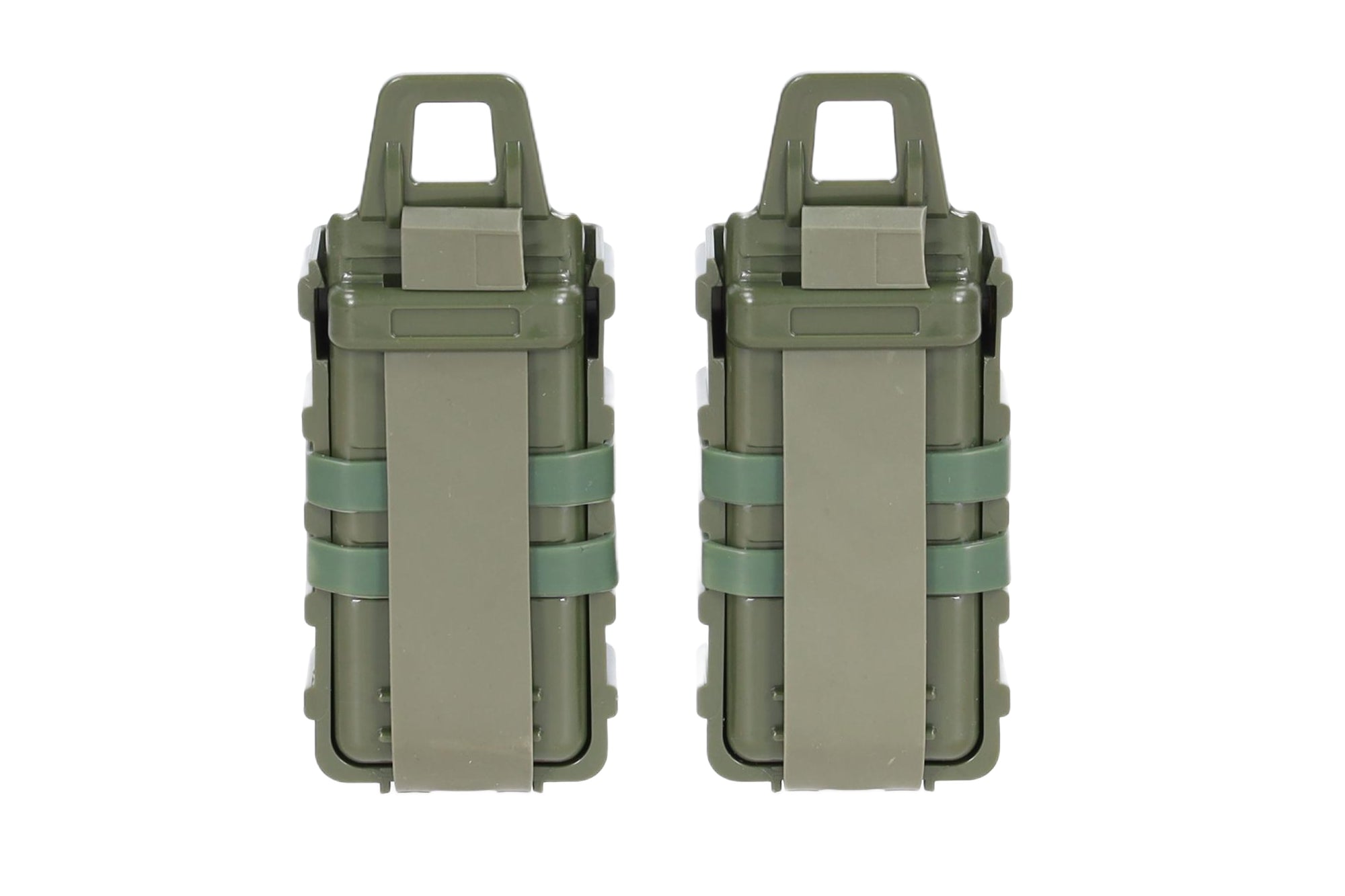 SaTac Open III S Double Pistol Magazine Pouch Olive