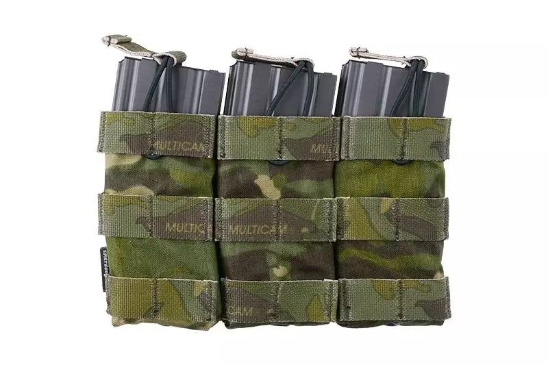 Triple Open Top Pouch for M4/M16 Magazines - Multicam Tropic-1