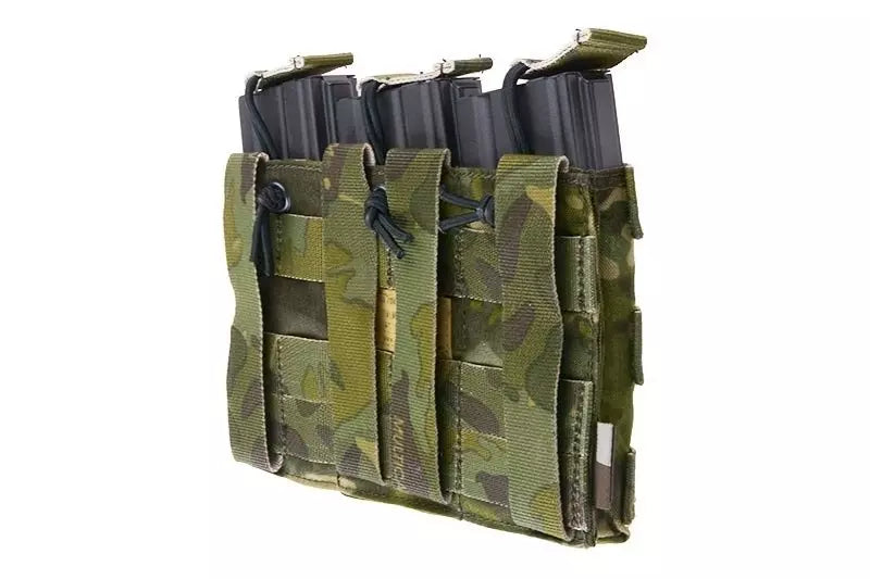 Triple Open Top Pouch for M4/M16 Magazines - Multicam Tropic-2