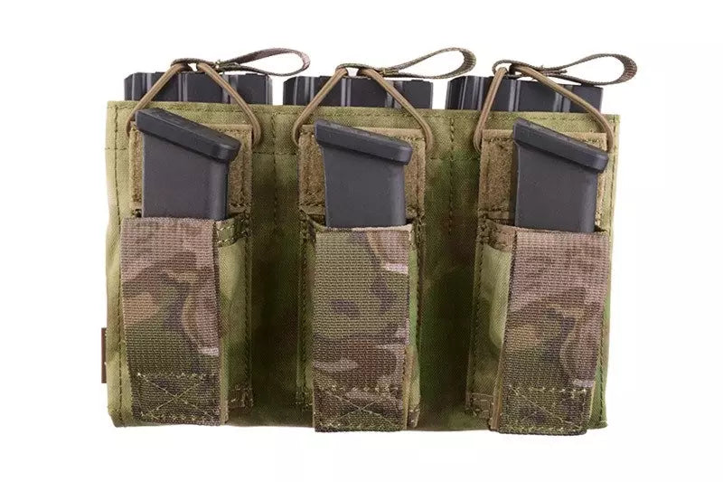 Triple Open Top Pouch for M4/M16 + Pistol Magazines - ATC FG-1