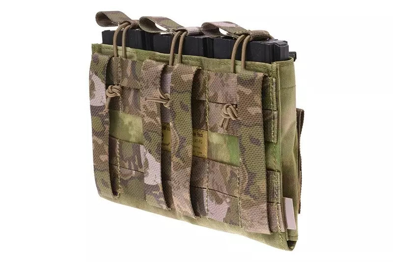 Triple Open Top Pouch for M4/M16 + Pistol Magazines - ATC FG-2