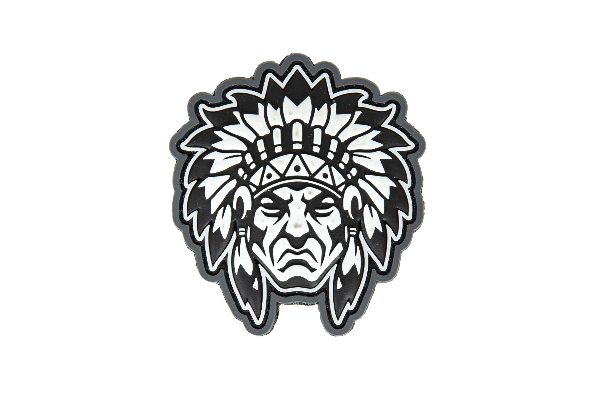 Native American Warrior Head 1 Patch - Urban