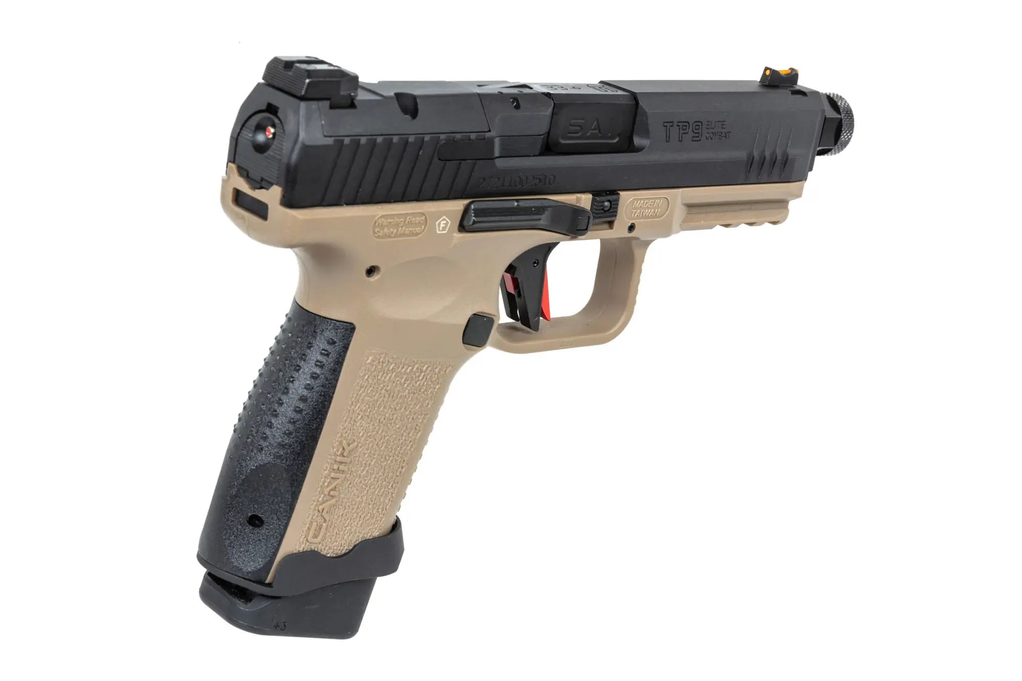 SAI Canik TP9 Elite Combat Gas airsoft Pistol | Half-Tan