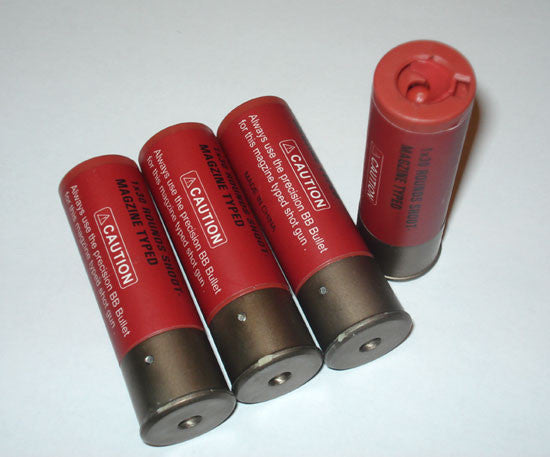 ASG Shotgun Shells for 30 BBs, 4 Pieces - Red