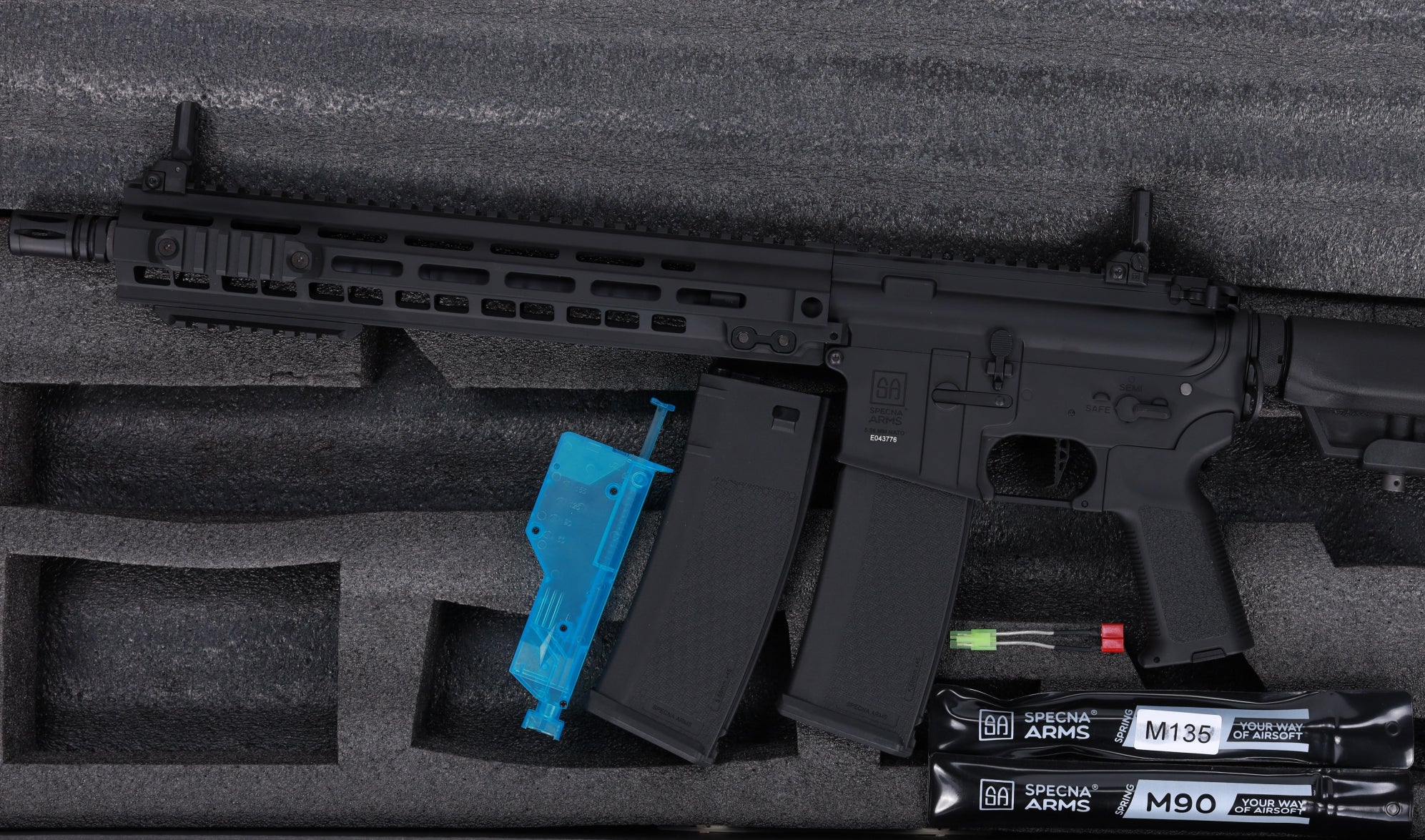 SA-P30 PRIME BLDC AEG 14" airsoft rifle - Black