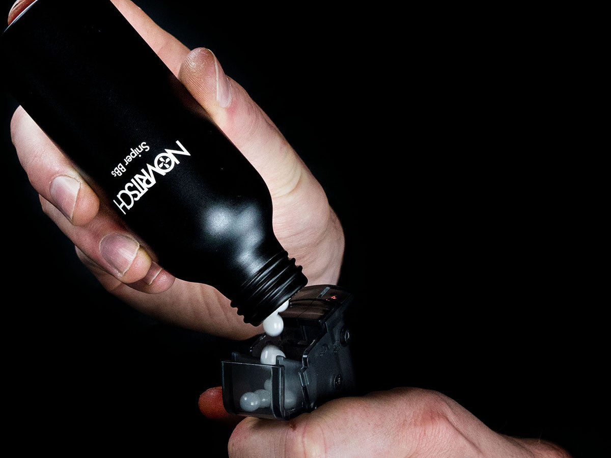 Novritsch SNIPER BBs Premium BIO Pellets 0.36g, 530 BBs - White