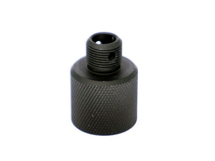 AA Silencer Adapter for ARES Amoeba Striker Rifles, 14-mm CCW - Black