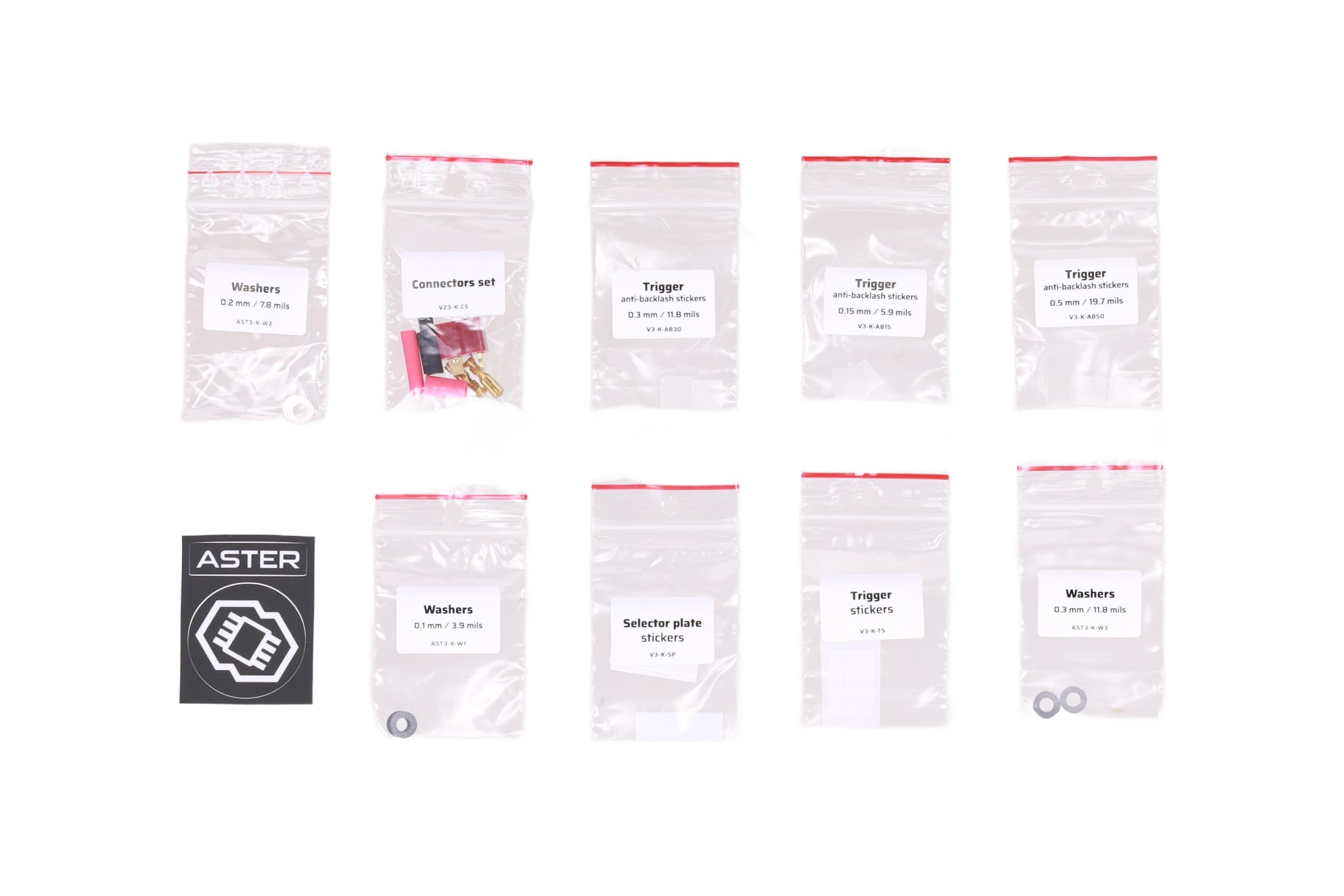 Gate Installation Kit for Aster V3