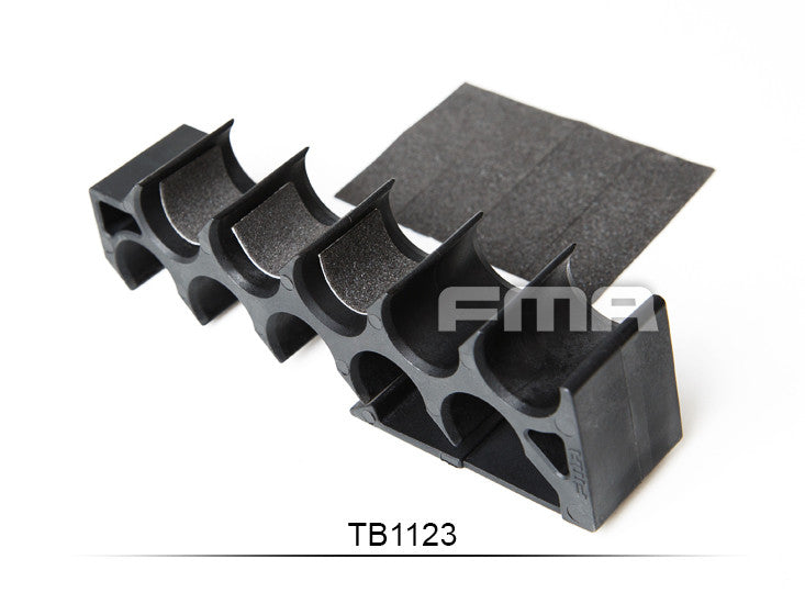 FMA 12GA Shotgun Shell Holder for Belt / MOLLE - Black