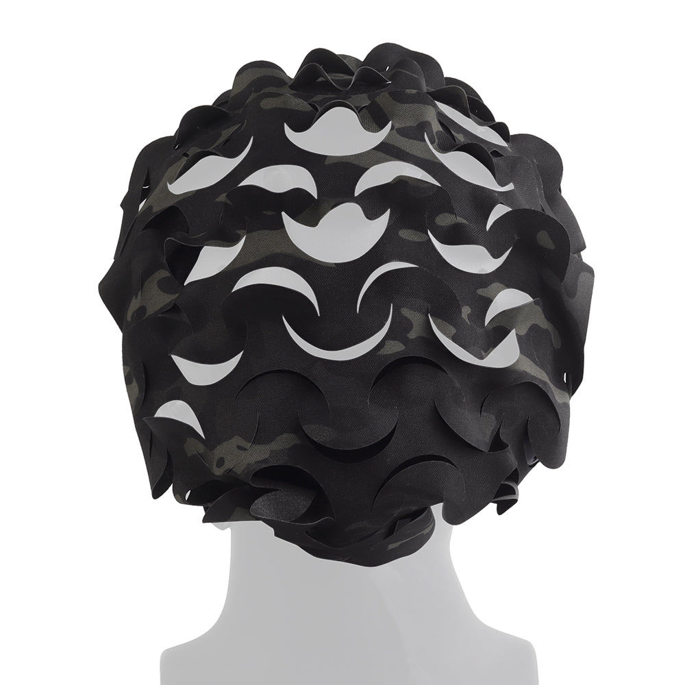 Wosport Laser Cut Cover Multicam Black universal helmet cover-1