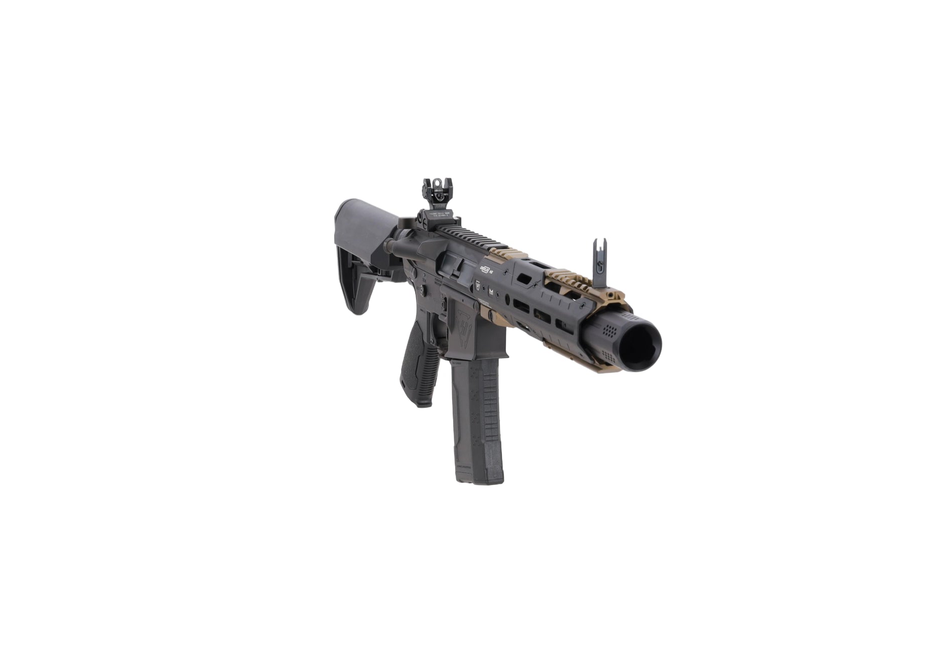 King Arms x Strike Industries Sentinel GRIDLOK® 8.5" Aster SE ETU Flat Dark Earth airsoft Carbine-1