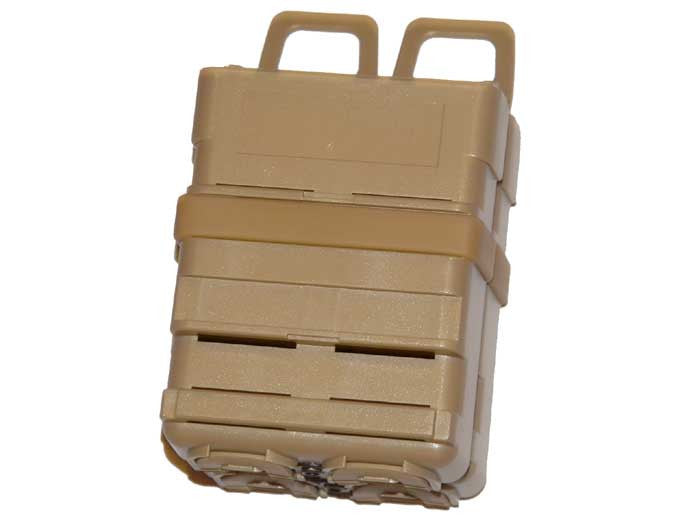 FMA Polymer MOLLE FastMag Pouch AK 7.62 Tan 2 Pack