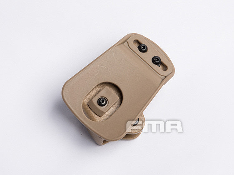FMA Plastic Pouch for Pistol Magazine 9mm Luger - Tan