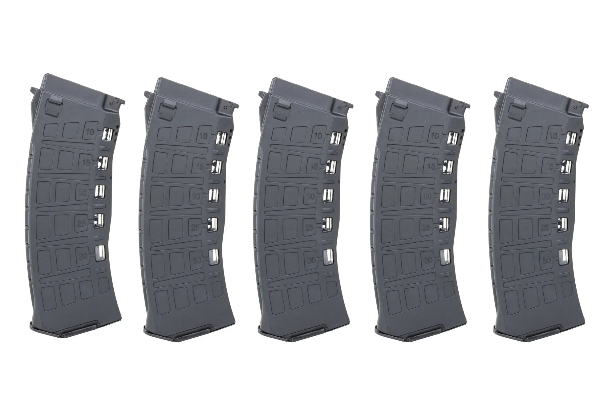 5 X AK Hi-Cap 550-BB magazines