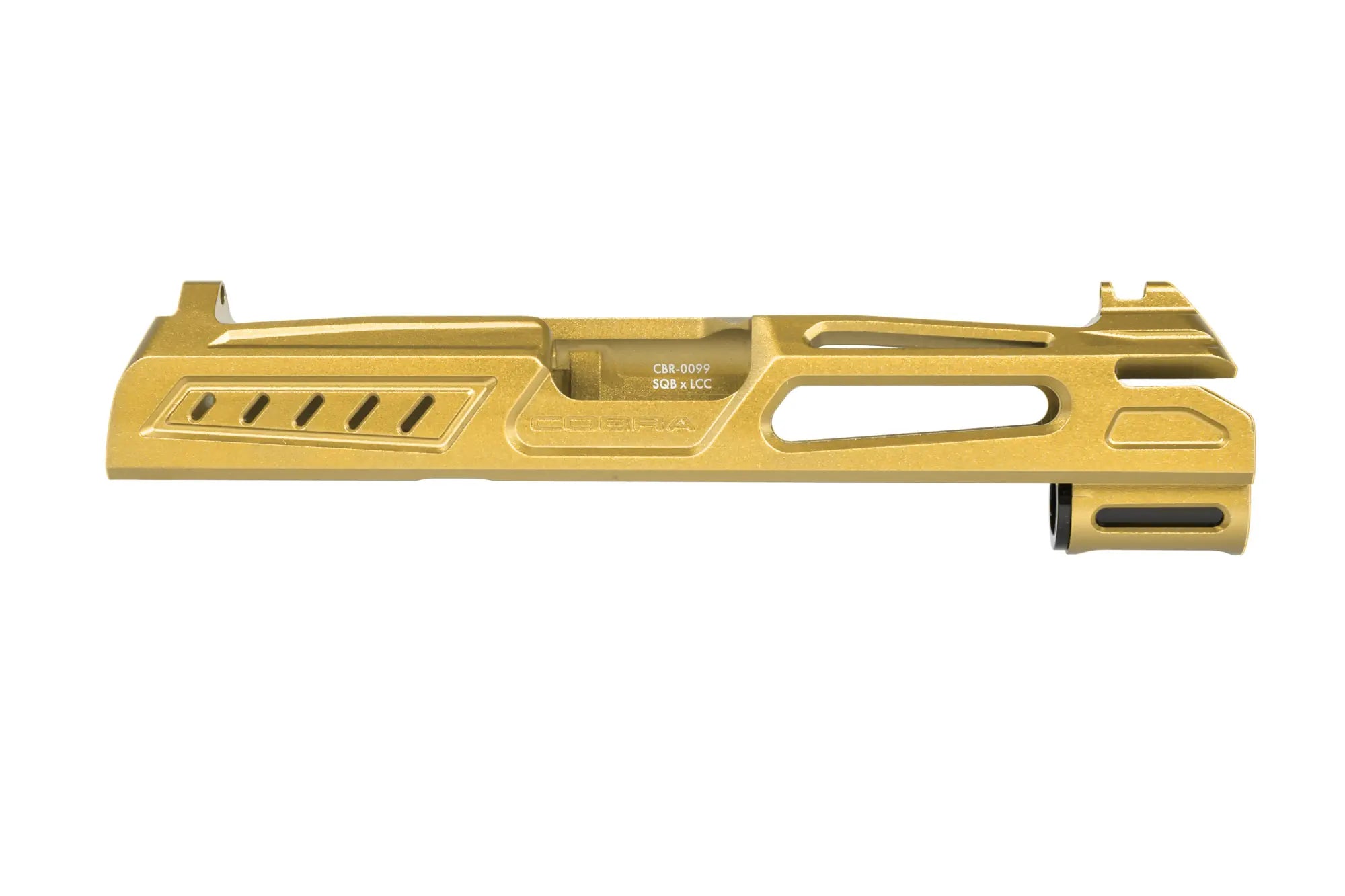 LA Capa Customs x SpeedQB COBRA aluminium lock for TM Hi-Capa 4.3 replicas Gold