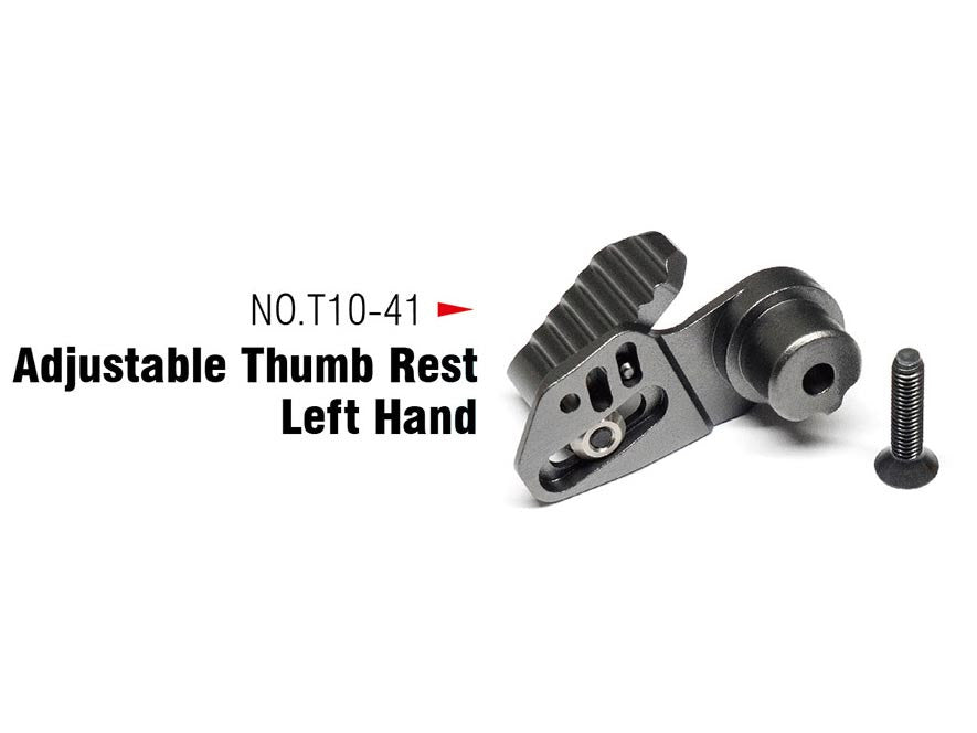 Thumb Rest Stopper for AAC T10, Left-Handed