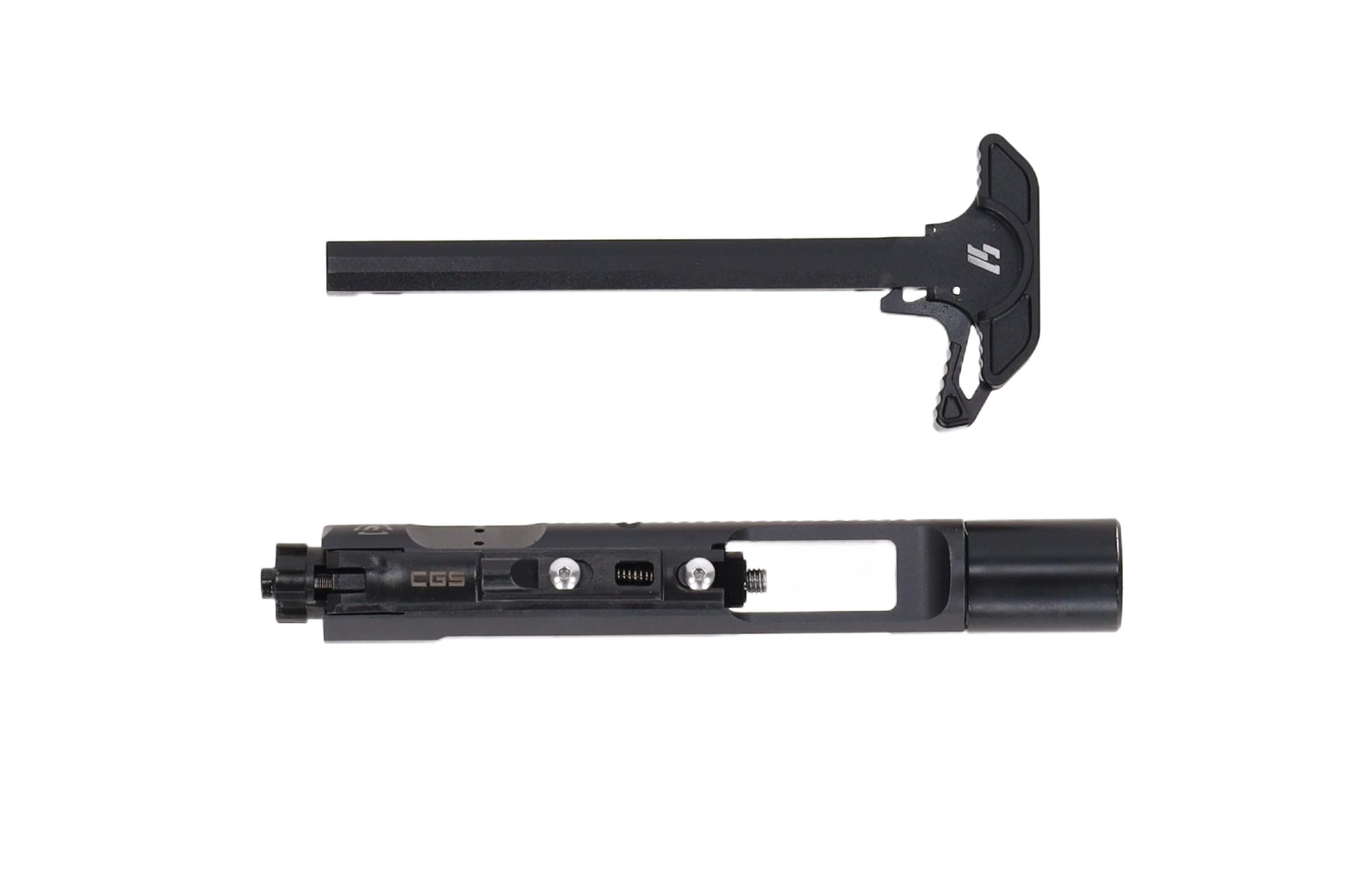 Strike Industries x EMG Raider PDW CGS CQB GBBR 4" Carbine – Black-1