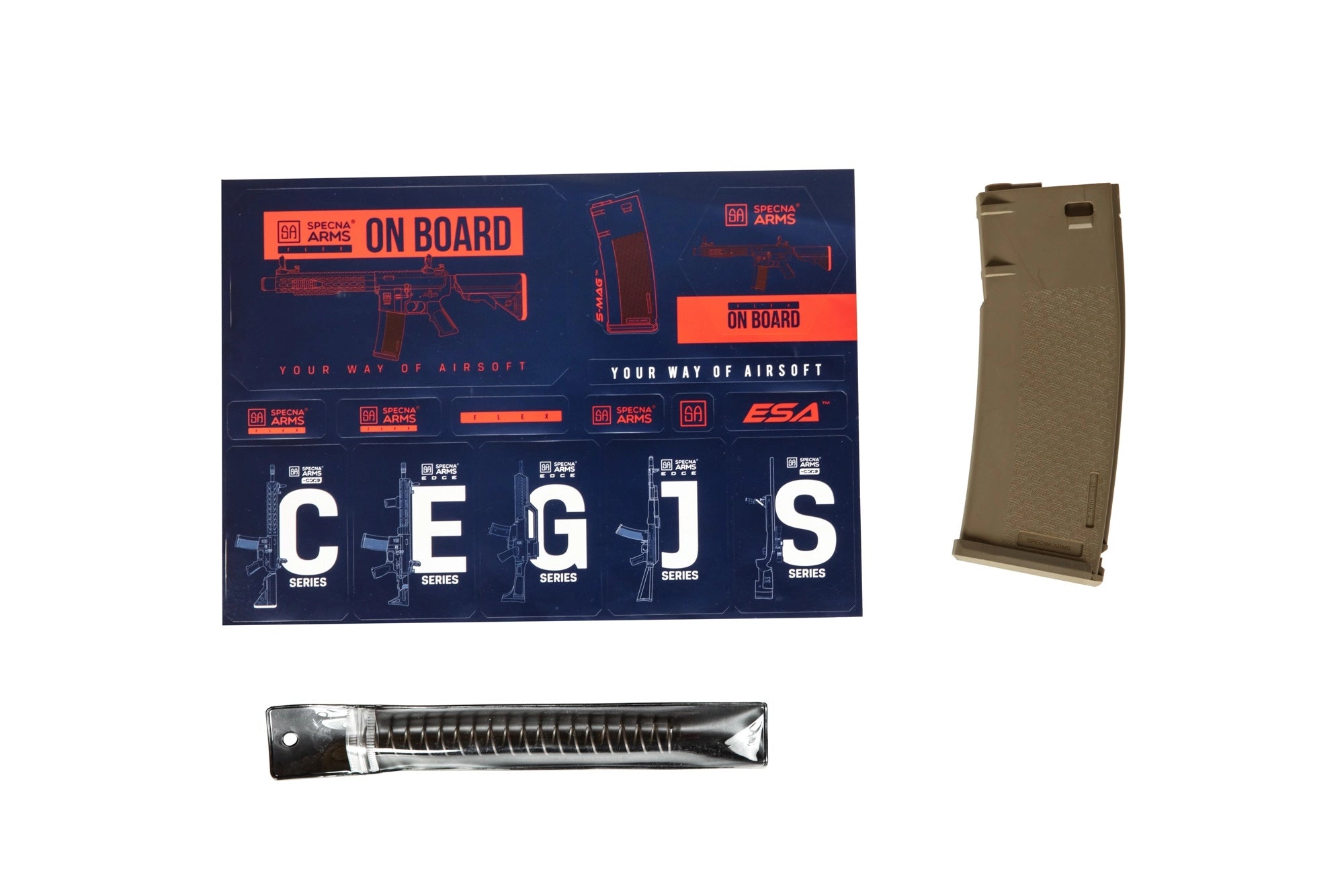 ASG Specna Arms SA-F01 FLEX GATE X-ASR Half-Tan Carbine