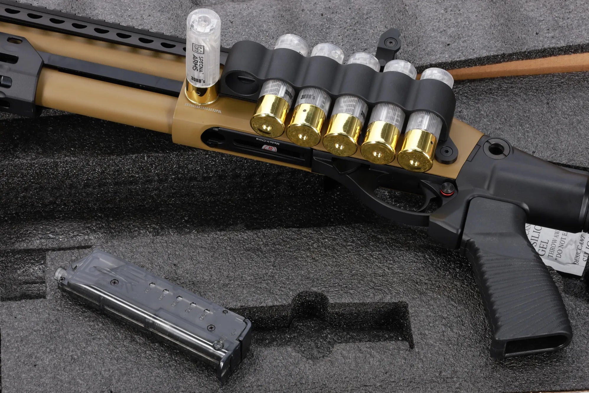 Specna Arms SA-VGS10 VAPOR™ Half-Tan airsoft Shotgun-2