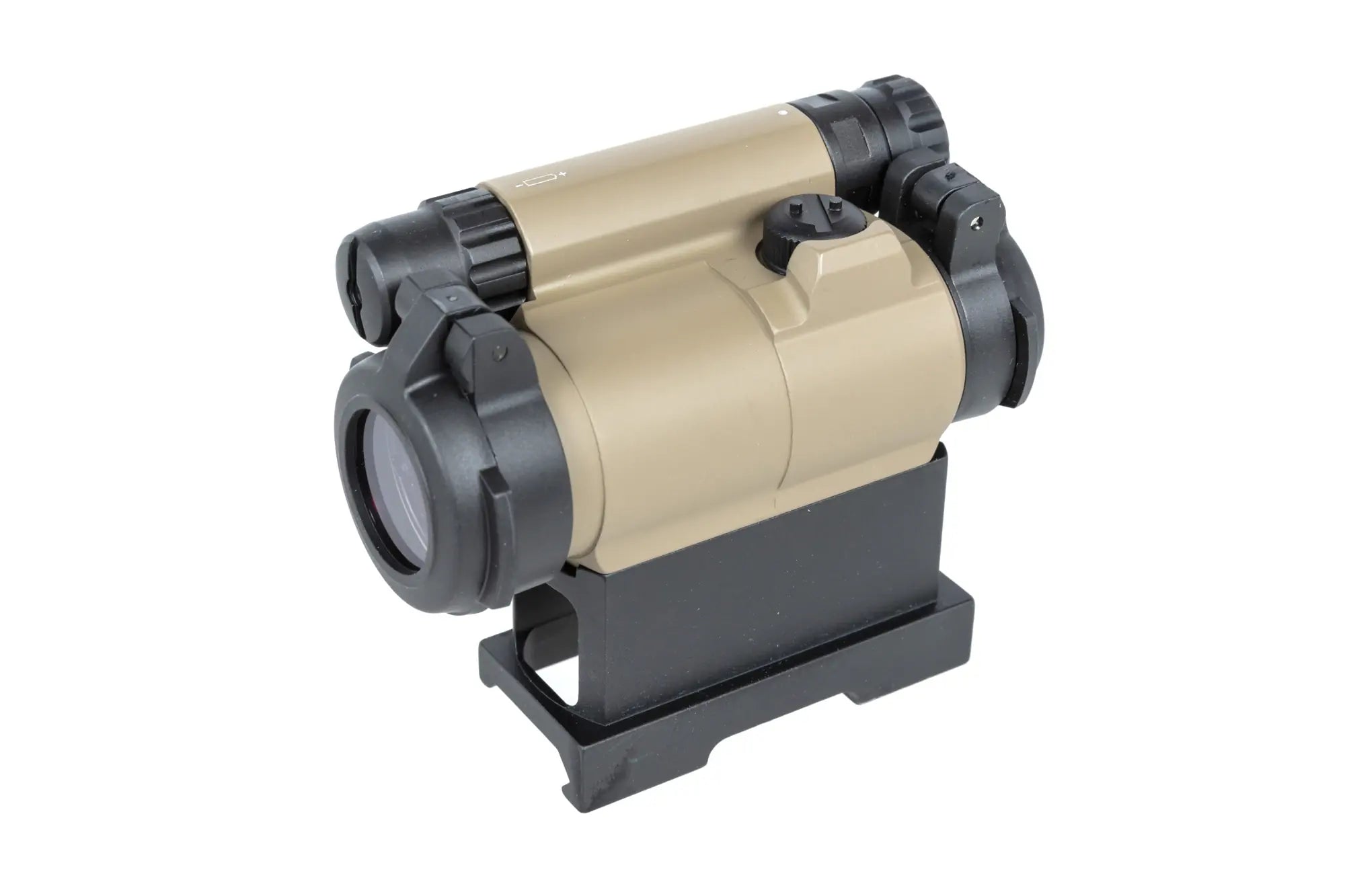 JJ Airsoft M5 red dot sight with 3 mounts Tan