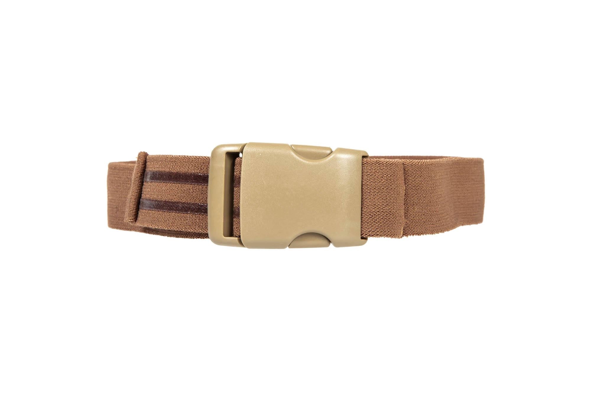 Anti-slip belt for drop leg holsters - tan