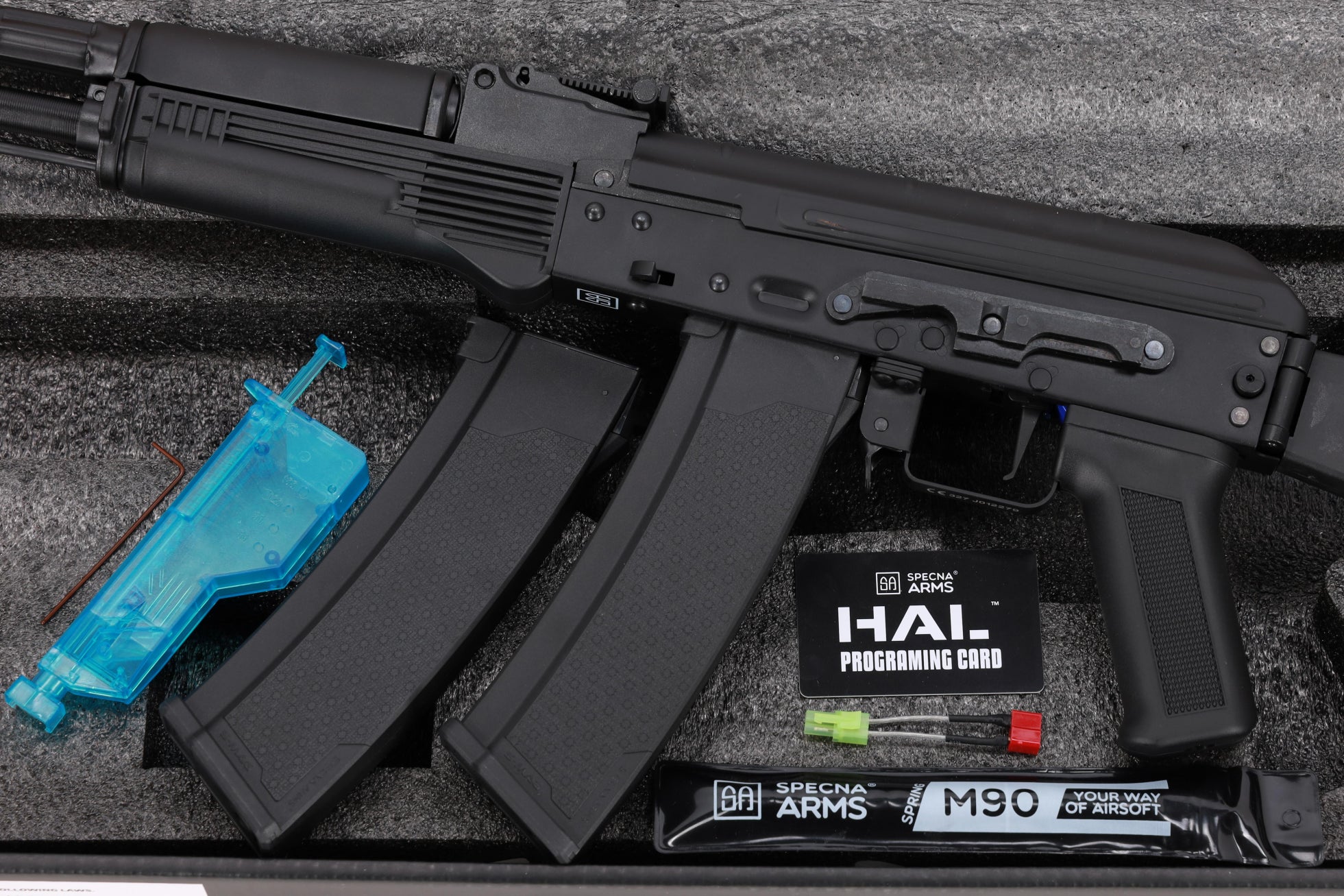AK74 airsoft replica SA-J01 EDGE HAL ETU - Magnus TDC chamber