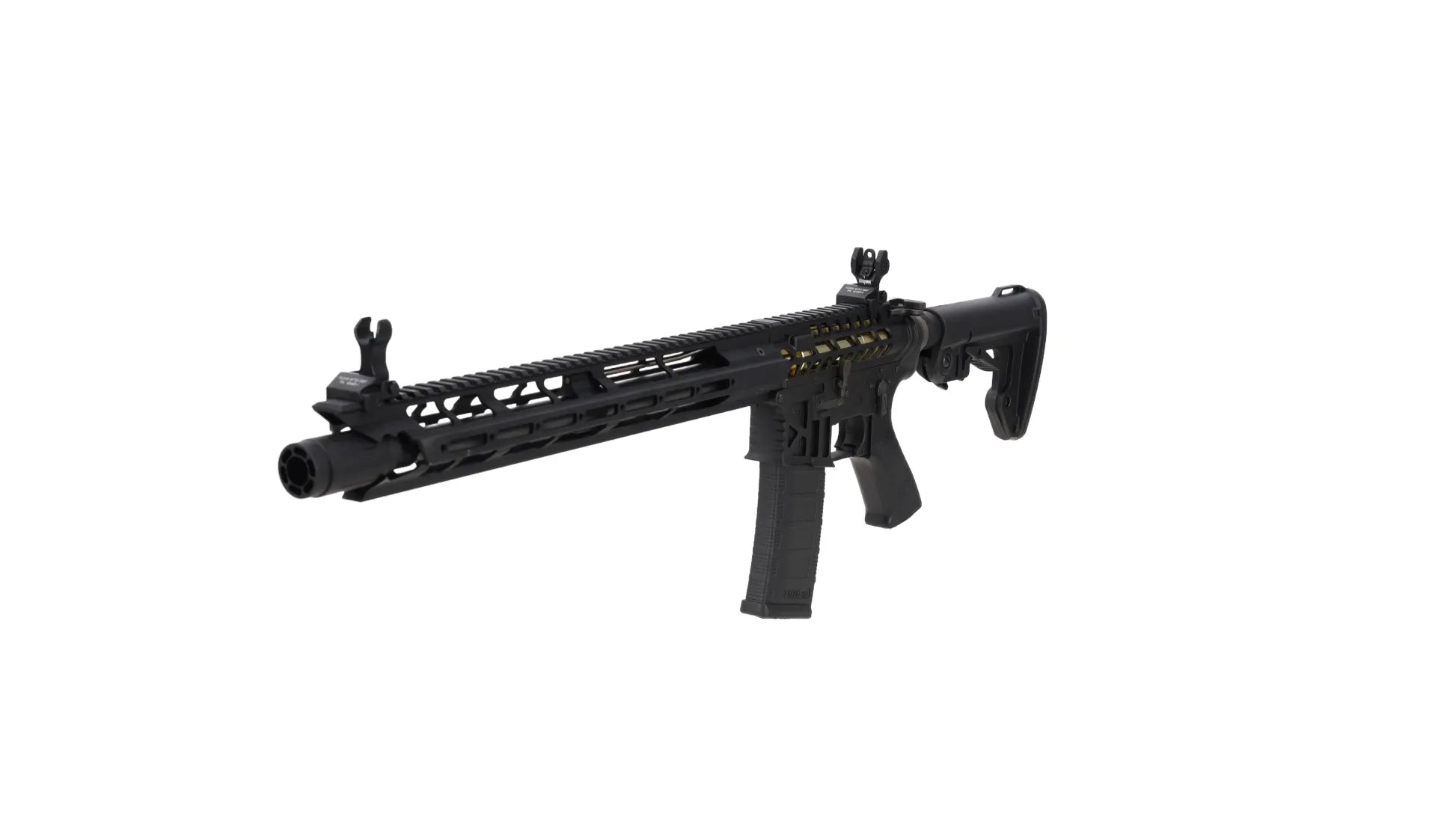 King Arms airsoft M4 TWS M-Lok Rifle Ver. 2 Limited Edition Rifle Black-2