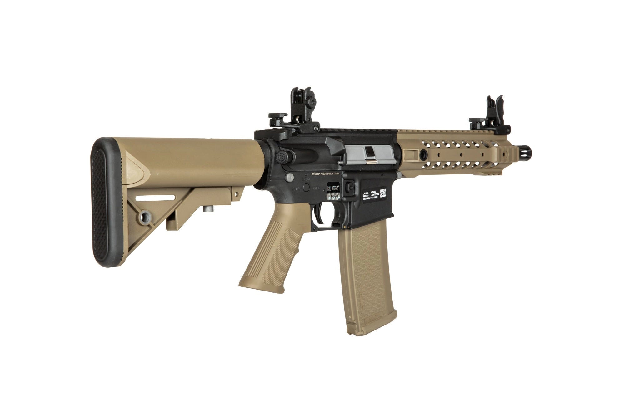 ASG Specna Arms SA-F01 FLEX GATE X-ASR Half-Tan Carbine-1