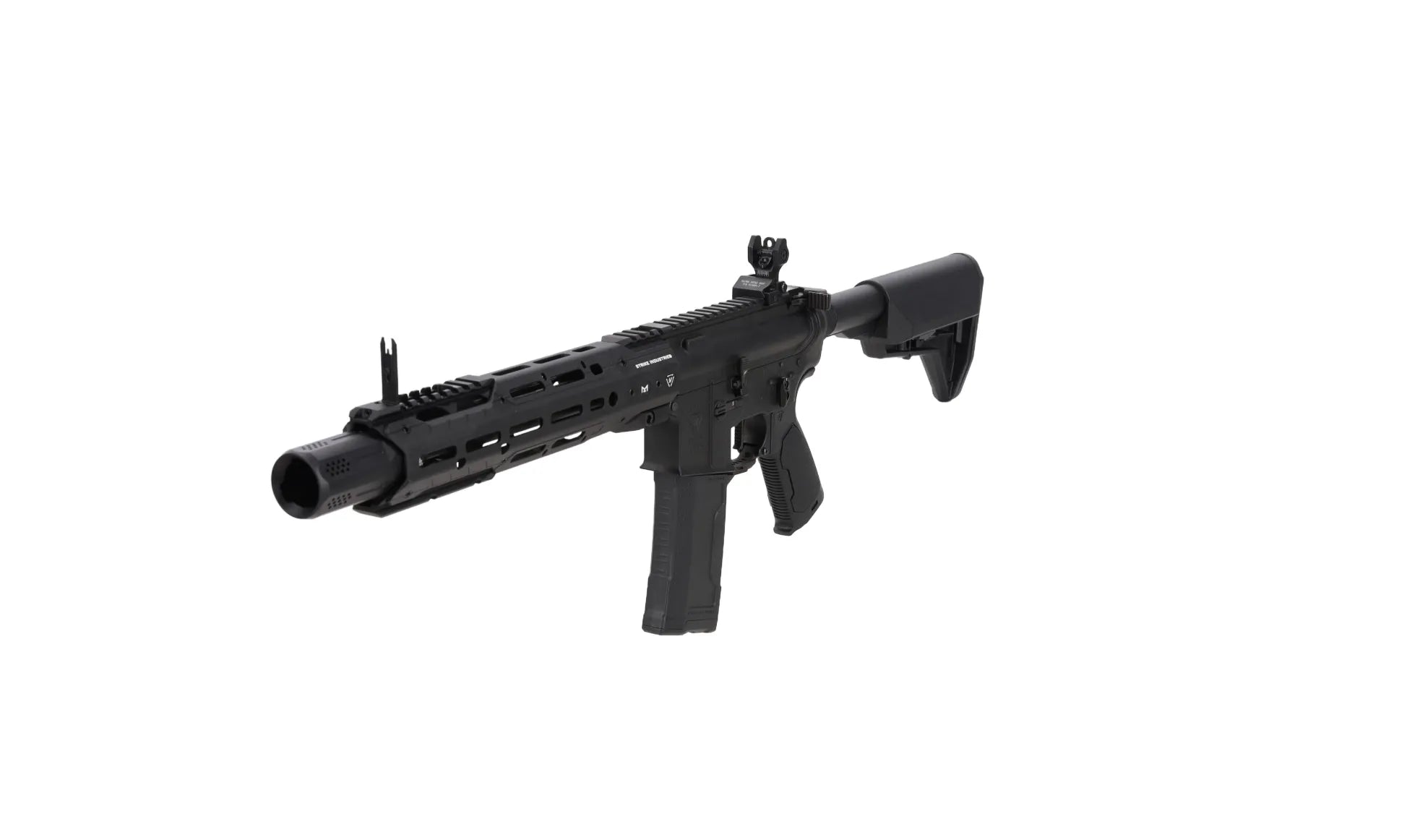 King Arms x Strike Industries Sentinel GRIDLOK® 11" Aster SE ETU airsoft Carbine Black-3