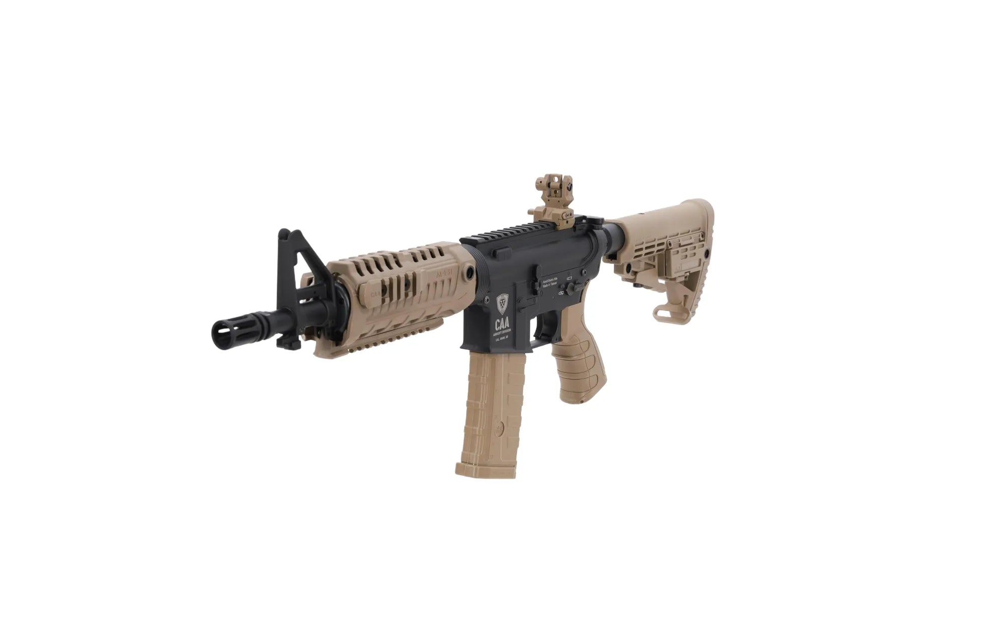 CAA M4 CQB Advance Series Airsoft Rifle Dark Earth